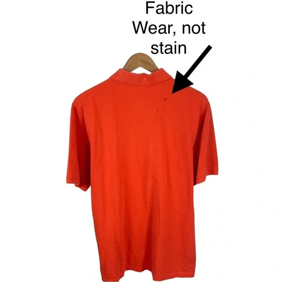 PO497 Mens Nike Dri Fit Athletic Sports Brand Preppy Triblend Polo Shirt L - Picture 3 of 5